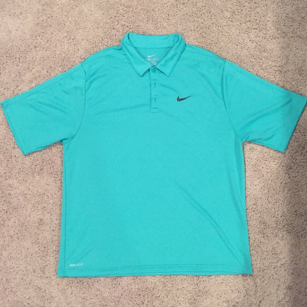 Nike Men’s Dri-Fit polo.